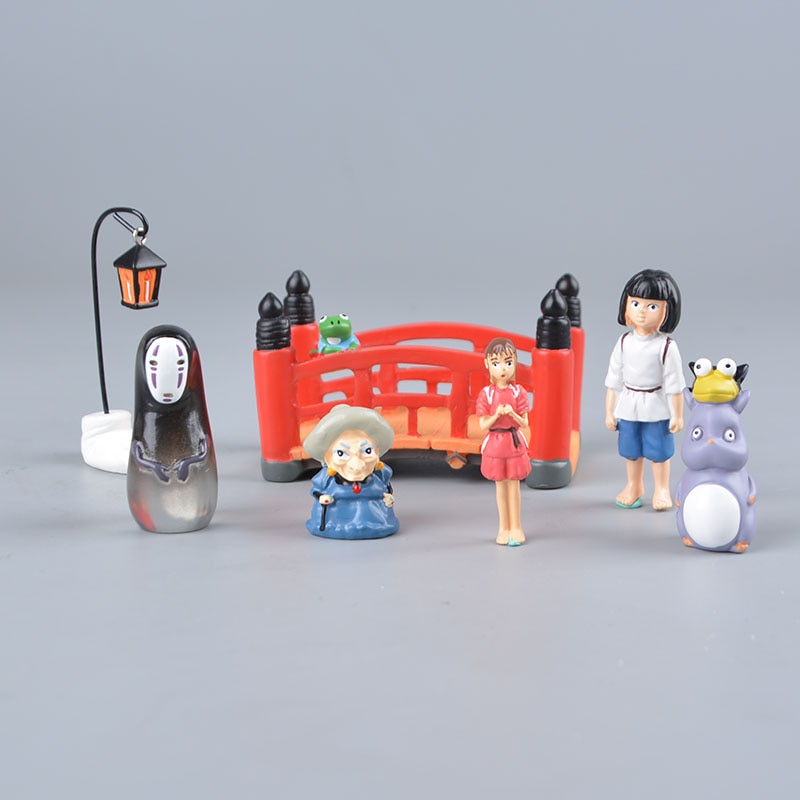 Spirited Away Characters Model Mini Figures