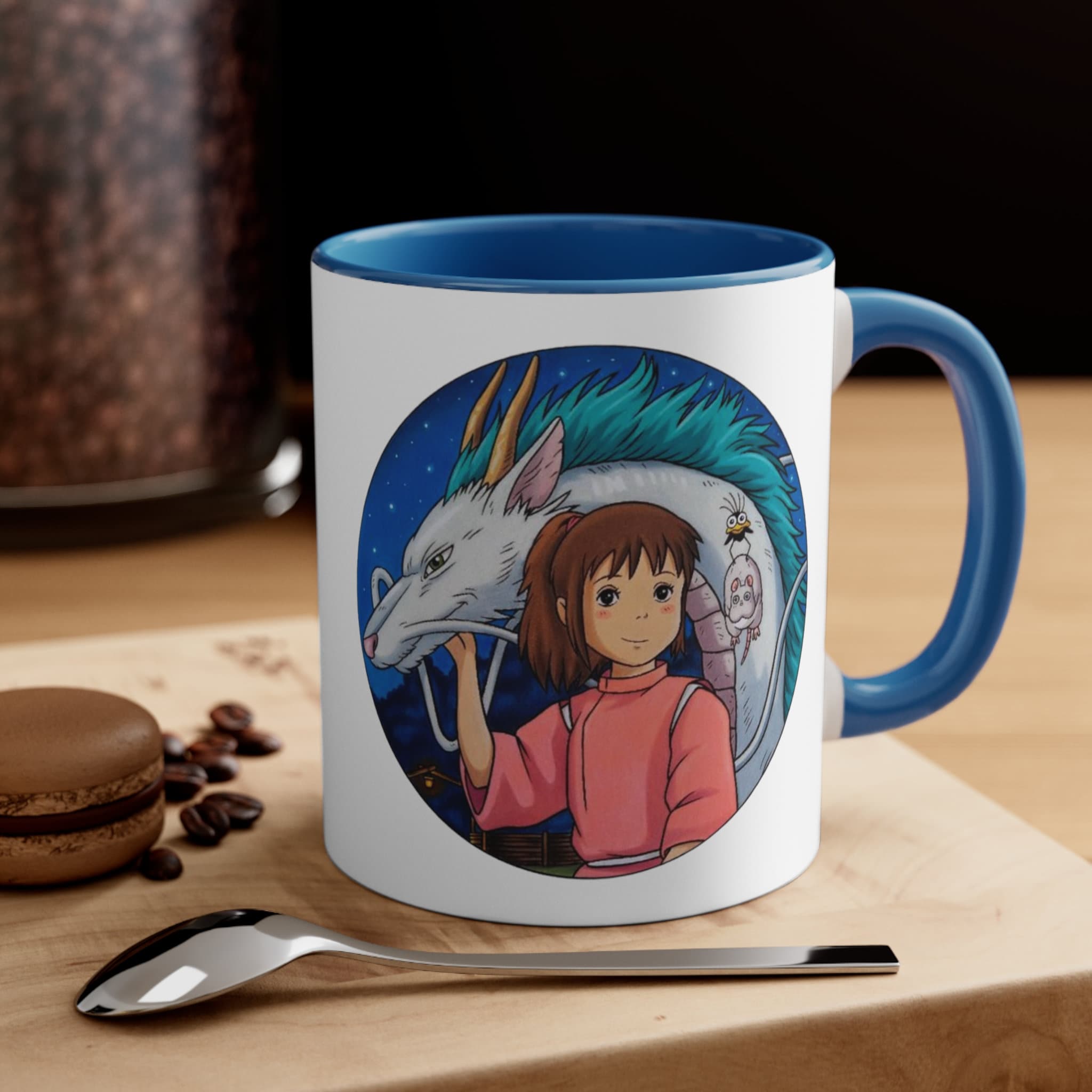 Spirited Away Chihiro and Haku Dragon Mug