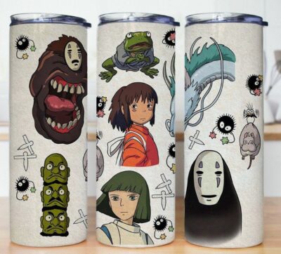 Spirited Away Anime Tumbler - Spirited Away Merch