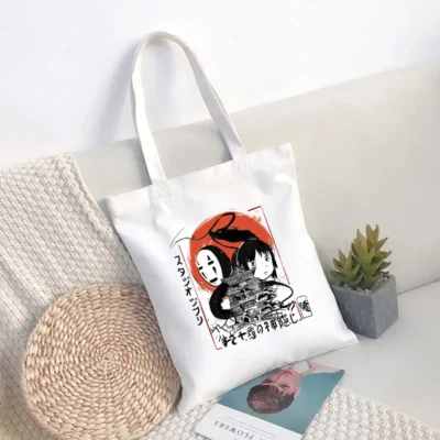 Spirited Away Haku Dragon and Characters Tote - Spirited Away Merch