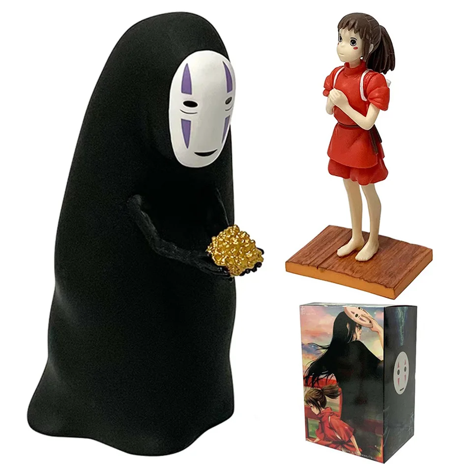 Spirited Away Around Hanazono Sakura And Kaonashi Cute Figure