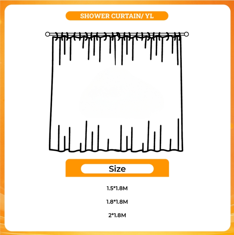 3D shower curtain - Spirited Away Merch